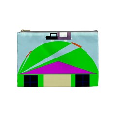 Abstract Landscape  Cosmetic Bag (medium) 