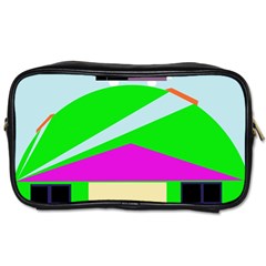 Abstract Landscape  Toiletries Bags by Valentinaart