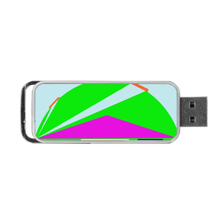 Abstract landscape  Portable USB Flash (One Side)