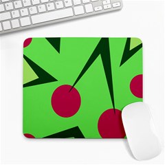 Cherries  Large Mousepads