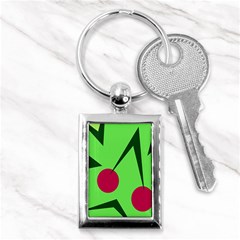 Cherries  Key Chains (rectangle)  by Valentinaart