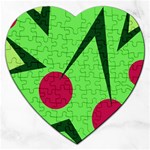 Cherries  Jigsaw Puzzle (Heart) Front