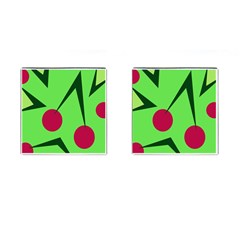 Cherries  Cufflinks (square)