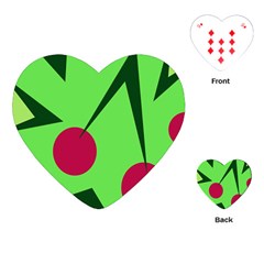 Cherries  Playing Cards (heart) 