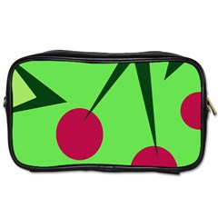 Cherries  Toiletries Bags by Valentinaart