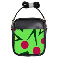 Cherries  Girls Sling Bags