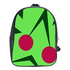 Cherries  School Bags (xl)  by Valentinaart