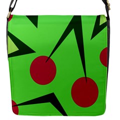 Cherries  Flap Messenger Bag (s)