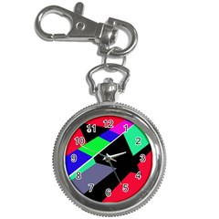 Abstract Fish Key Chain Watches