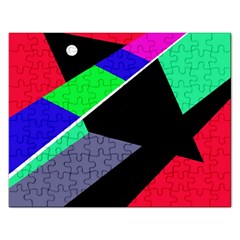 Abstract Fish Rectangular Jigsaw Puzzl