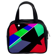 Abstract Fish Classic Handbags (2 Sides)