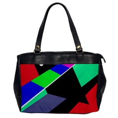 Abstract Fish Office Handbags