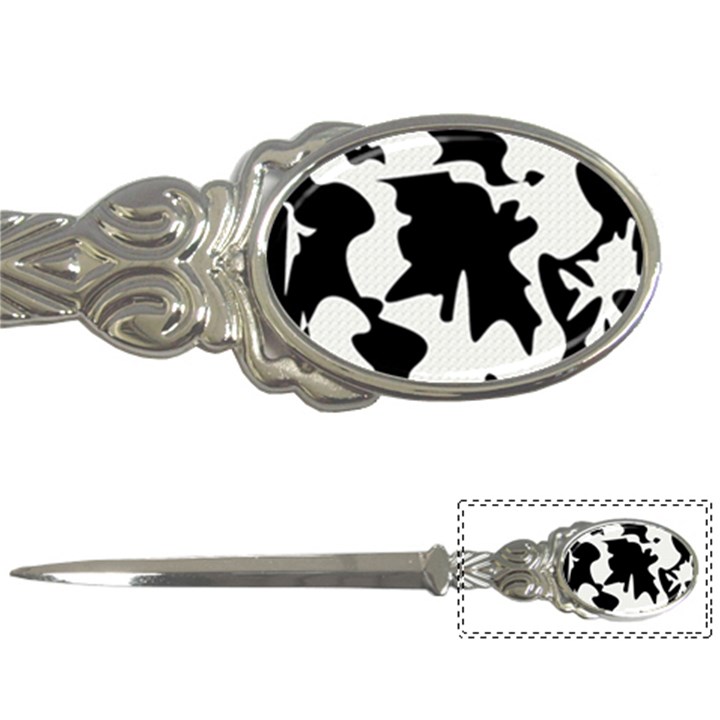 Black and white elegant design Letter Openers