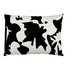 Black And White Elegant Design Pillow Case by Valentinaart