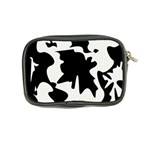 Black and white elegant design Coin Purse Back