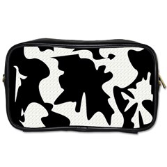 Black And White Elegant Design Toiletries Bags