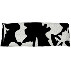 Black And White Elegant Design Body Pillow Case (dakimakura)