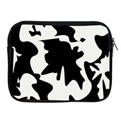 Black And White Elegant Design Apple Ipad 2/3/4 Zipper Cases