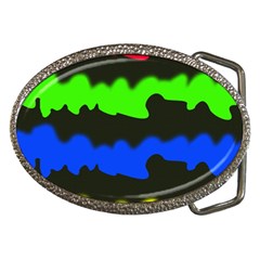 Colorful Abstraction Belt Buckles