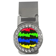 Colorful Abstraction Money Clips (cz) 