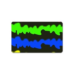 Colorful Abstraction Magnet (name Card)