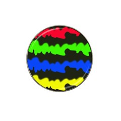 Colorful Abstraction Hat Clip Ball Marker by Valentinaart