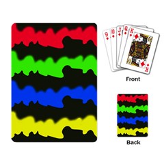 Colorful Abstraction Playing Card by Valentinaart