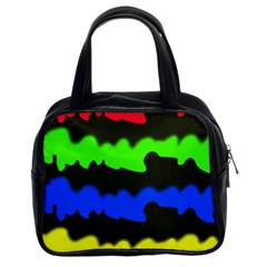 Colorful Abstraction Classic Handbags (2 Sides)