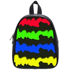 Colorful Abstraction School Bags (small) 