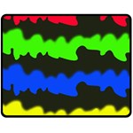 Colorful abstraction Fleece Blanket (Medium)  60 x50  Blanket Front