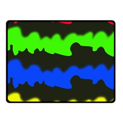 Colorful Abstraction Fleece Blanket (small)