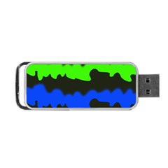 Colorful Abstraction Portable Usb Flash (one Side)