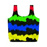 Colorful abstraction Full Print Recycle Bags (M)  Front