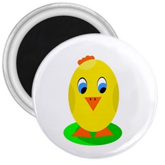 Cute Chicken  3  Magnets