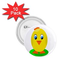 Cute Chicken  1 75  Buttons (10 Pack)