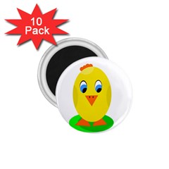 Cute Chicken  1 75  Magnets (10 Pack)  by Valentinaart