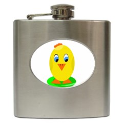 Cute Chicken  Hip Flask (6 Oz)