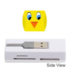 Cute Chicken  Memory Card Reader (stick)  by Valentinaart