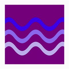 Purple Waves Medium Glasses Cloth