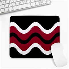 Decorative Waves Large Mousepads