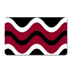 Decorative Waves Magnet (rectangular)