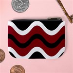 Decorative waves Mini Coin Purses Back