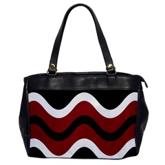 Decorative Waves Office Handbags