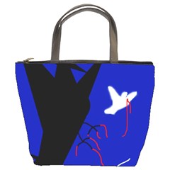 Night Birds  Bucket Bags by Valentinaart