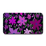 Purple Fowers Medium Bar Mats 16 x8.5  Bar Mat