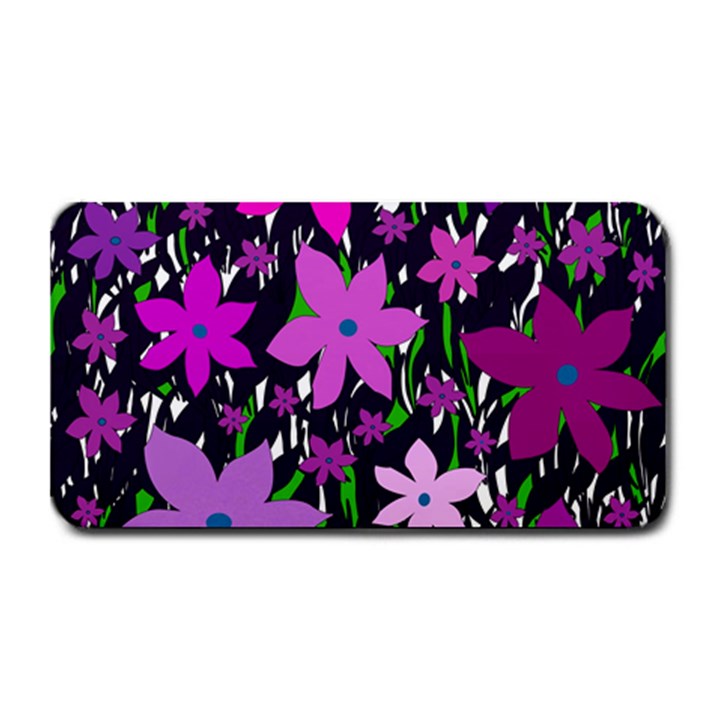 Purple Fowers Medium Bar Mats