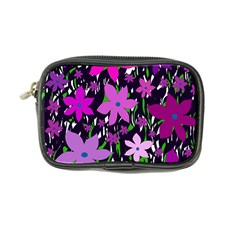 Purple Fowers Coin Purse