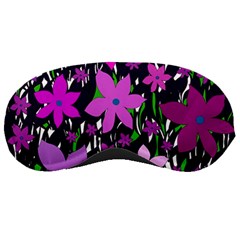 Purple Fowers Sleeping Masks