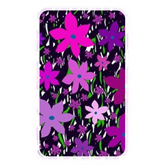 Purple Fowers Memory Card Reader by Valentinaart