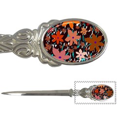 Orange Flowers  Letter Openers by Valentinaart